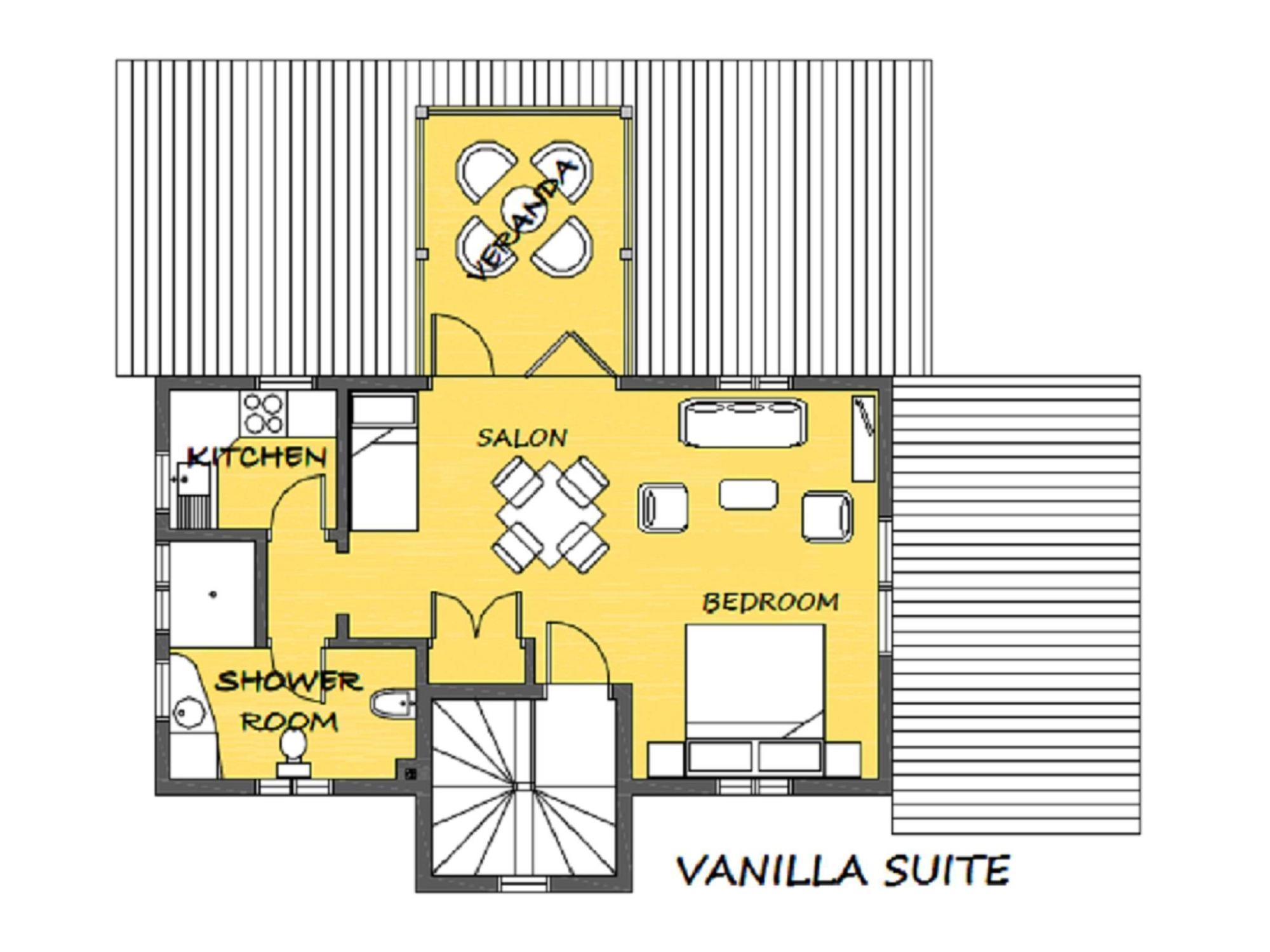 Maison Soleil Baie Lazare  Eksteriør bilde